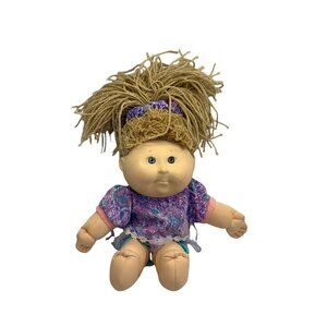 Vintage Pretty Crimp 'n Curl Doll by Cabbage Patch Kids 30800 1990 T16H-14”